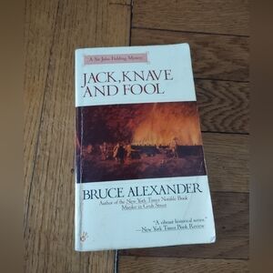 Jack, Knave and Fool by Bruce Alexander paperback book MSRP $6.50